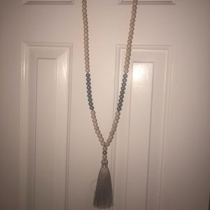 Tan. Betsey pittard necklace